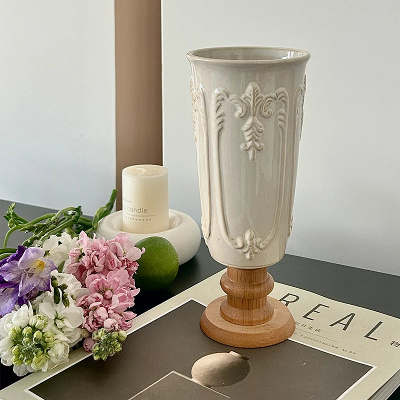 French Style Porcelain Vase
