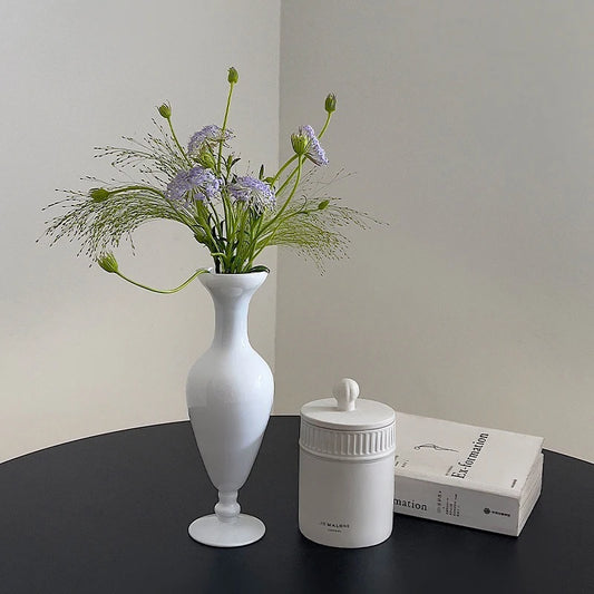 Vintage Style Tall Vase