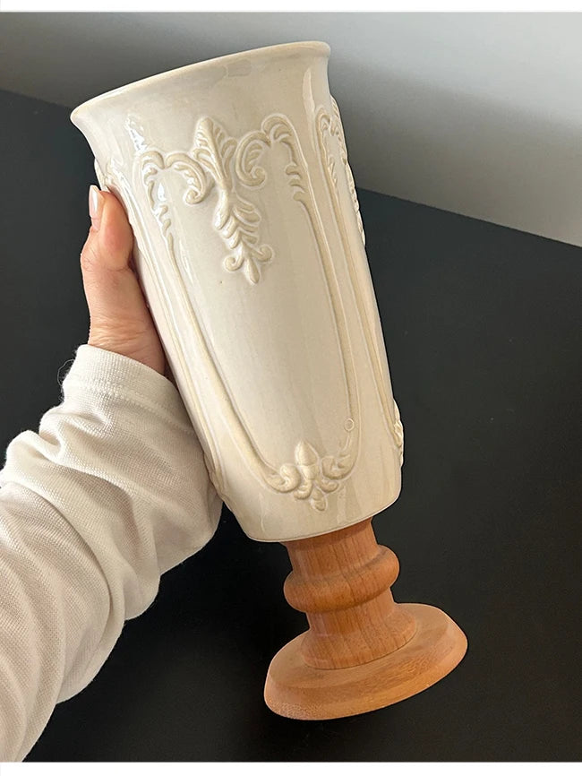 French Style Porcelain Vase
