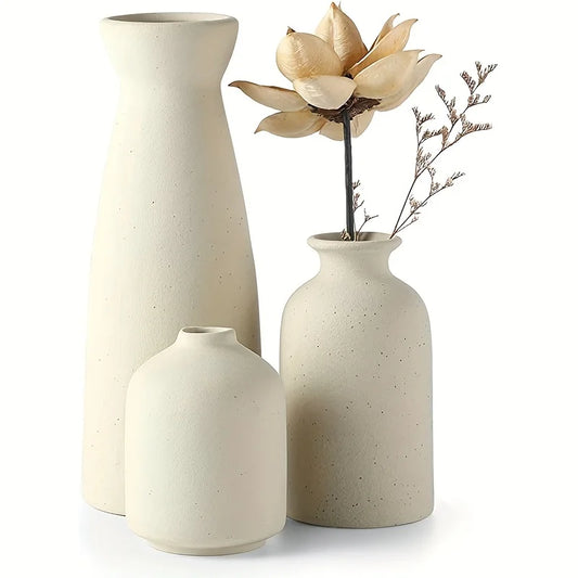 Ceramic Vase Set - Set of 3